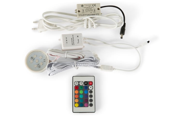 LED-valaistus Eos/Basic - Monivärinen - Säilytys - Vaatesäilytys - Vaatekaappi - Vaatekaapin hyllyjärjestelmät - Vaatekaapin valaisin