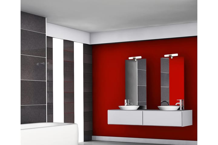 Seinävalaisin Cosenza Kromi - Aneta Lighting - Talo & remontointi - Keittiö & kylpyhuone - Kylpyhuone - Kylpyhuonekalusteet - Kylpyhuoneen valaistus