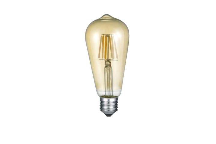 LED-Lamppu E27 Filament Industrial 6W 420lm 2700K Ruskea - TRIO - Valaistus - Hehkulamput & polttimot - Spottivalaisimet & alasvalot - Kohdevalo kisko