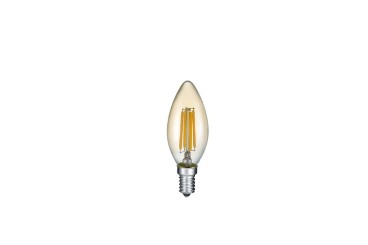 Filament Lamppu Kynttiläkupu 4W 360Lm 2700K LED E14 Ruskea - Trio - Valaistus - Hehkulamput & polttimot - LED-valaistus - LED-lamput