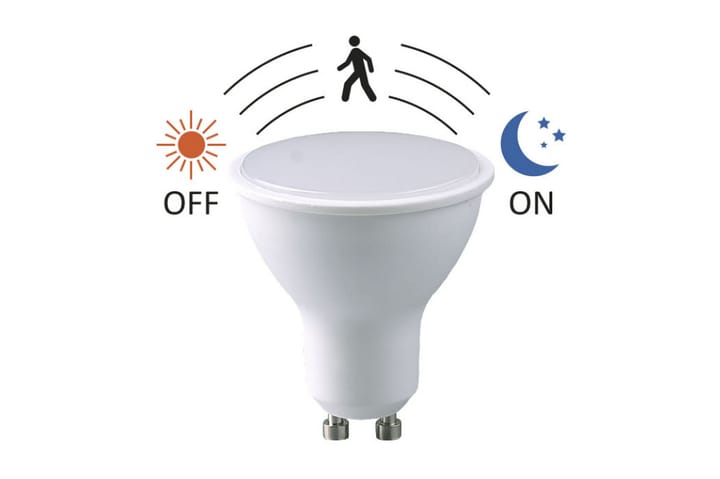 COLORS Sensor GU10 Bulb 5W 3000K - Valaistus - Hehkulamppu & polttimo - LED-valaistus - LED-lamput - LED-lamppu