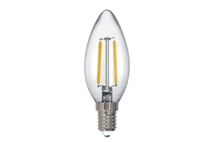 Filament Lamppu Kynttiläkupu 2W 250Lm 2700K LED E14 - Trio - Valaistus - Hehkulamput & polttimot - LED-valaistus