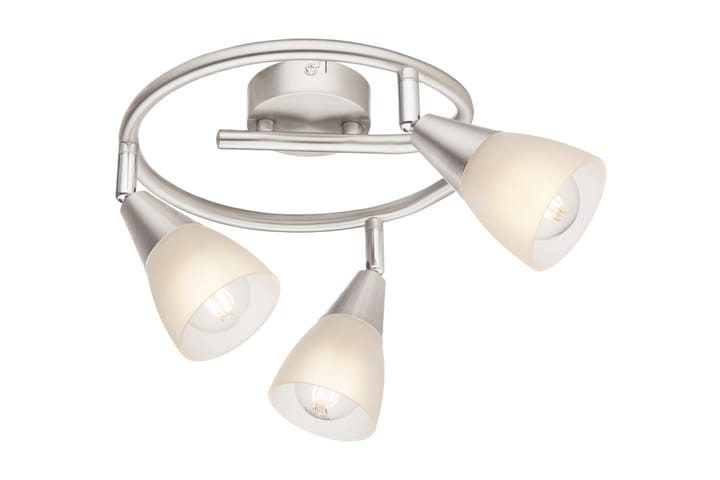 Kohdevalo Tadeus 3 lamppua Pyöreä Valkoinen - Globo Lighting - Valaistus - Hehkulamppu & polttimo - Spottivalaisin & alasvalo - Seinäspotti