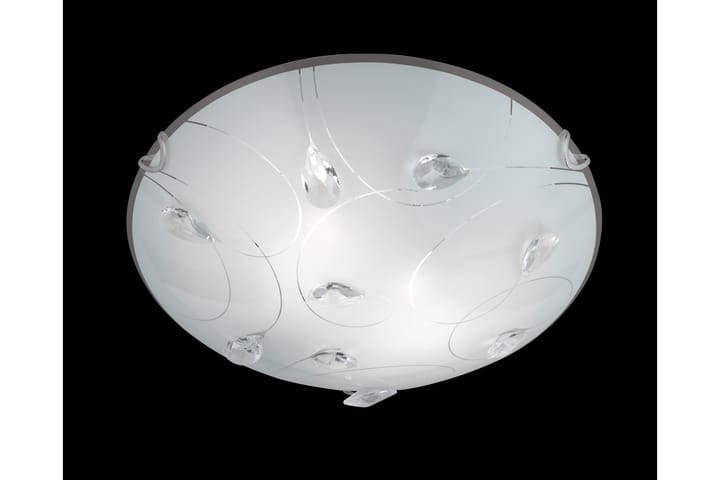 Kattovalaisin Carbonado Ø30 cm Valkoinen - TRIO - Valaistus - Sisävalaistus & lamput - Kattovalaisimet