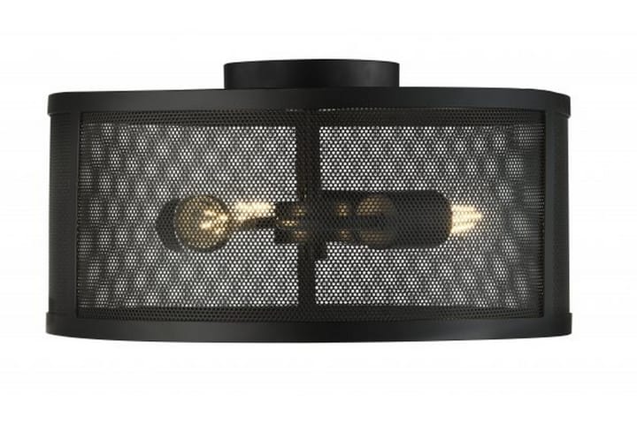 Kattovalaisin Fishnet 45 cm Himmennettävä 3 lamppua Musta - Searchlight - Valaistus - Sisävalaistus & lamput - Kattovalaisin