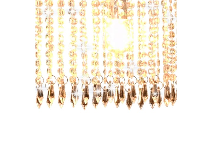 Kattovalaisin kristallihelmillä hopea 104 cm E14 - Hopea - Valaistus - Sisävalaistus & lamput - Kattovalaisin