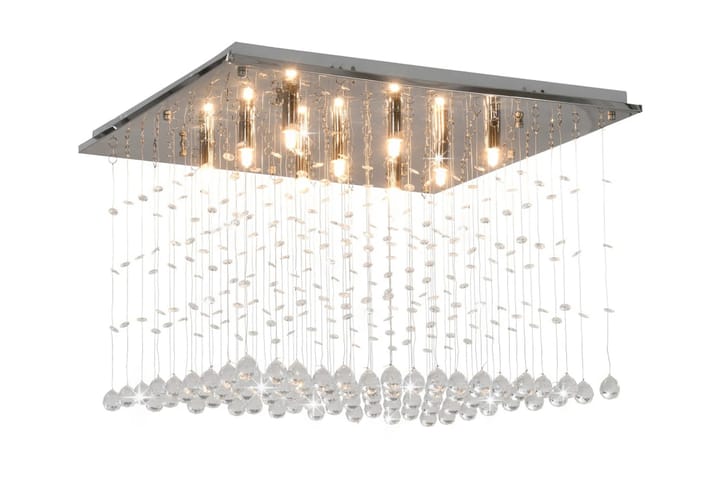 Kattovalaisin kristallihelmillä hopea kuutio G9 - Hopea - Valaistus - Sisävalaistus & lamput - Plafondit