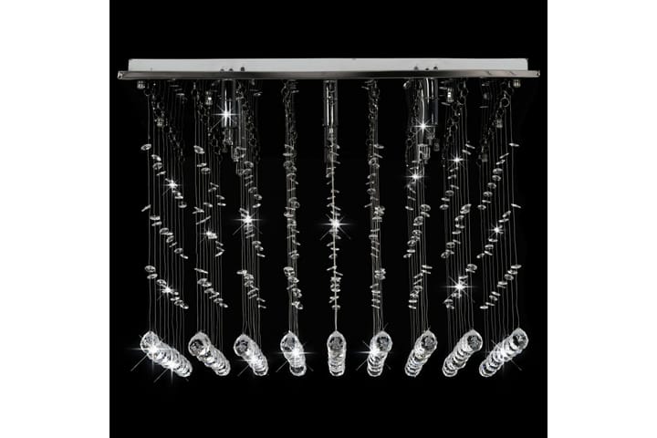 Kattovalaisin kristallihelmillä hopea kuutio G9 - Hopea - Valaistus - Sisävalaistus & lamput - Kattovalaisimet