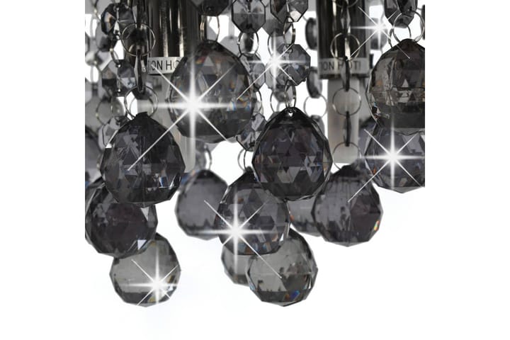 Kattovalaisin sumeilla helmillä musta pyöreä G9 - Musta - Valaistus - Sisävalaistus & lamput - Kattovalaisin