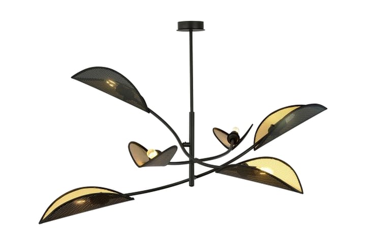 Lotus 6 Plafondi Musta - Scandinavian Choice - Valaistus - Sisävalaistus & lamput - Plafondit