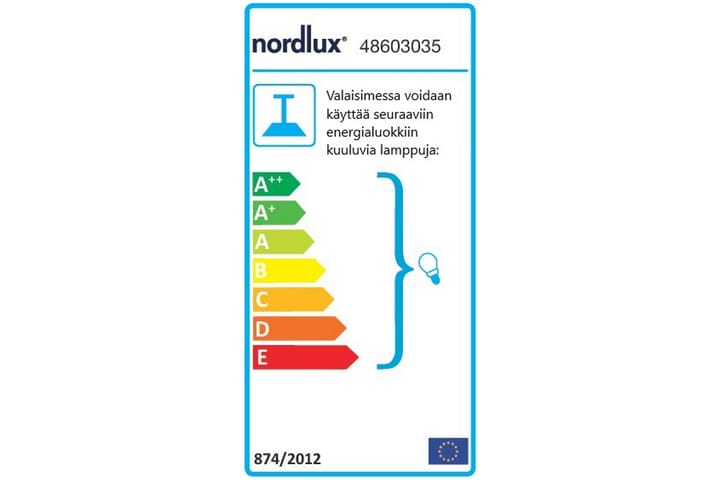 Riippuvalaisin Nordlux Lilly 365x320mm Messinki/Valkoinen - Nordlux - Valaistus - Sisävalaistus & lamput - Kattovalaisin