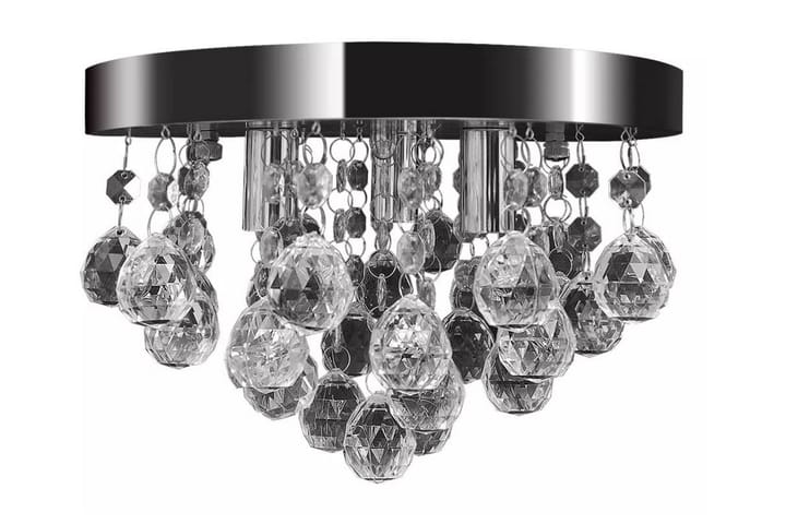 Kattovalaisin/-kruunu kristallit kromi - Läpinäkyvä - Valaistus - Sisävalaistus & lamput - Kattovalaisimet