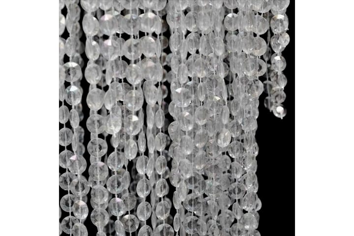 Kristallinen Riippuva Kattokruunu 26 x 70 cm - Läpinäkyvä - Valaistus - Sisävalaistus & lamput - Kristallikruunut & kattokruunut