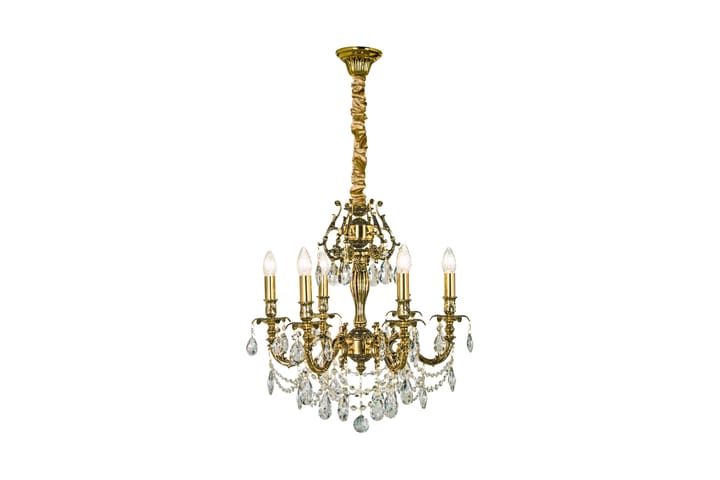 Versailles Kattokruunu Kulta - Aneta Lighting - Valaistus - Sisävalaistus & lamput - Kristallikruunut & kattokruunut