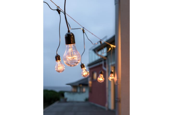 Jääpuikkovalosarja 10 lamppua LED Musta - Konstsmide - Valaistus - Sisävalaistus & lamput - Lasten valaisimet - Koristevalaistus lapset - Valosarja lapset