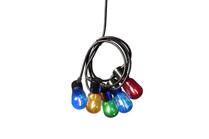 Valosarja E14 20 Värillinen Soikea LED Monivärinen - Konstsmide - Valaistus - Sisävalaistus & lamput - Lasten valaisimet - Koristevalaistus lapset - Valosarja lapset