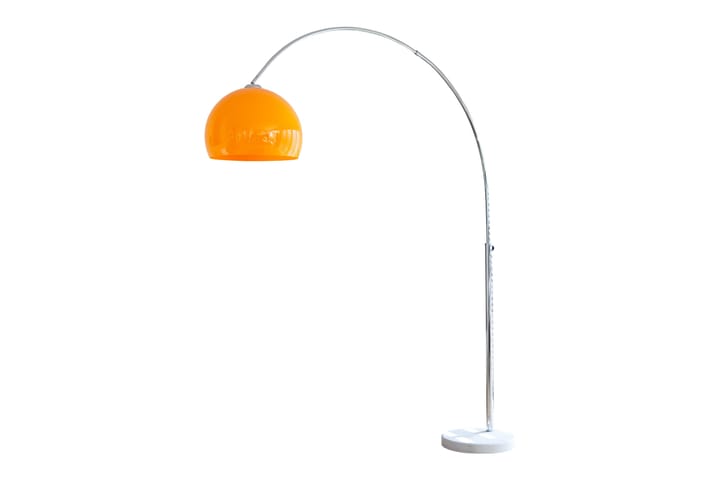 Kaarivalaisin 208 cm Oranssi - Valaistus - Sisävalaistus & lamput - Lattiavalaisin - 5-vartinen lattiavalaisin