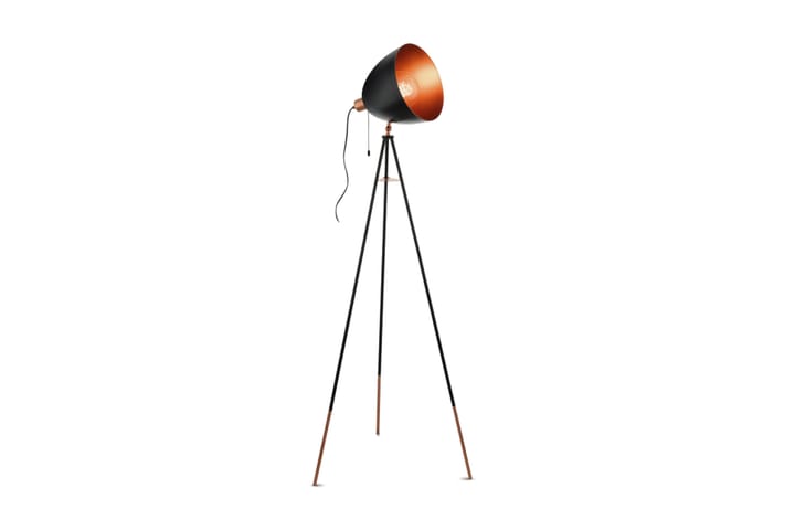 Lattiavalaisin Chester 60 cm Musta/Kupari - Eglo - Valaistus - Sisävalaistus & lamput - Lattiavalaisimet