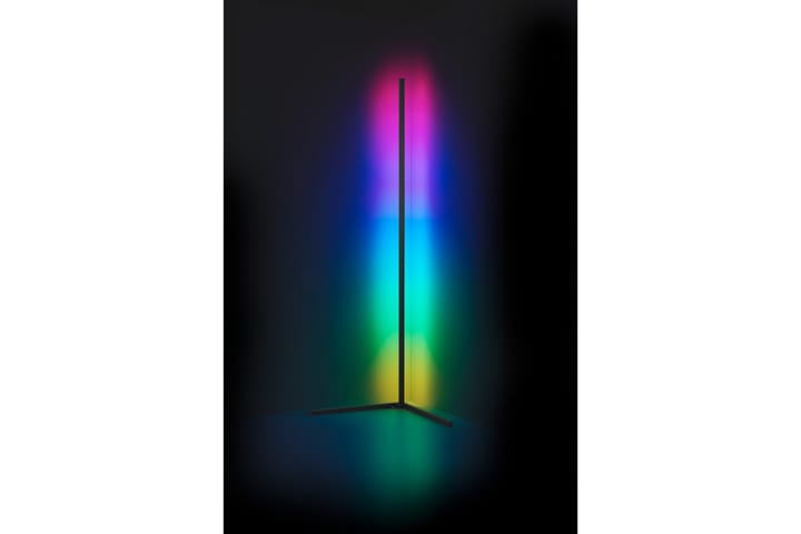 LED-Lattiavalaisin Level RGB Musta - TRIO - Valaistus - Sisävalaistus & lamput - Lattiavalaisin - 5-vartinen lattiavalaisin