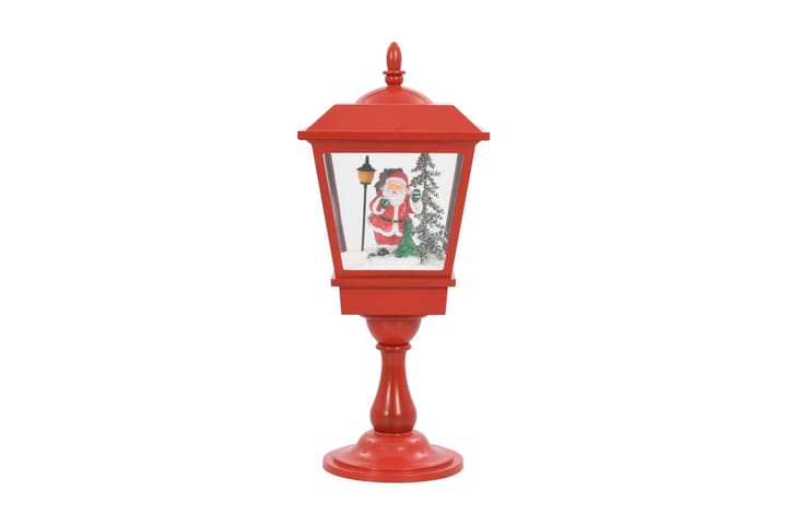 Jouluinen jalustavalaisin joulupukilla 64 cm LED - Punainen - Valaistus - Sisävalaistus & lamput - Pöytävalaisimet