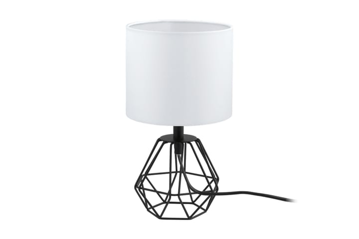 Pöytävalaisin Carlton 17 cm Pyöreä Valkoinen/Musta - Eglo - Valaistus - Sisävalaistus & lamput - Pöytävalaisimet