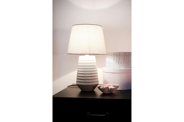 Pöytävalaisin Mona Valkoinen - Aneta Lighting - Valaistus - Sisävalaistus & lamput - Pöytävalaisin