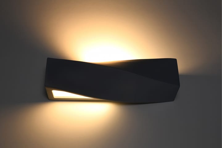 Seinävalaisin Sigma Musta - Sollux-valaistus - Valaistus - Sisävalaistus & lamput - Seinävalaisimet - Seinävalaisin