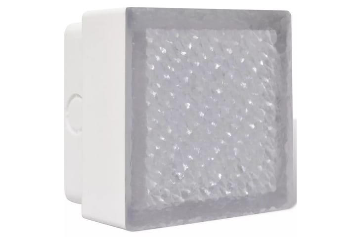 2 LED Maavalaisin 100 x 100 x 68 mm - Valkoinen - Valaistus - Ulkovalaistus - Maavalaistus