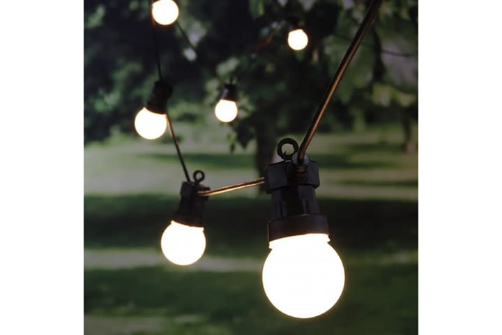 HI LED-valoketju 20 pallolla 1250 cm - Monivärinen - Puutarhakalusteet - Parveke - Parvekkeen valaistus