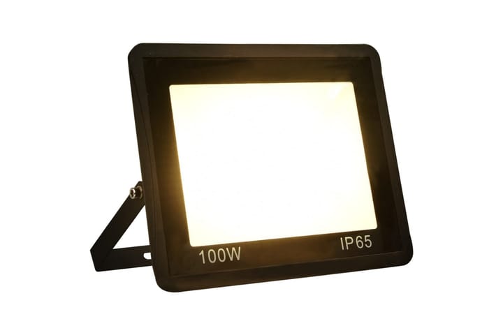 LED-valonheitin 100 W lämmin valkoinen - Musta - Valaistus - Ulkovalaistus - Julkisivuvalaistus