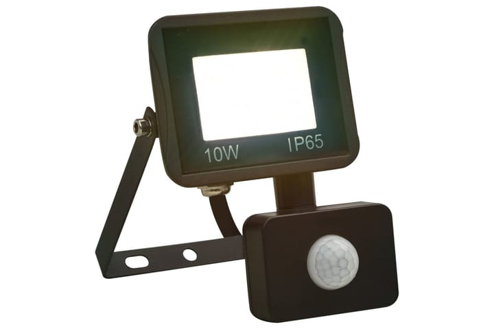 LED-valonheitin sensorilla 10 W kylmä valkoinen - Musta - Valaistus - Ulkovalaistus - Julkisivuvalaistus